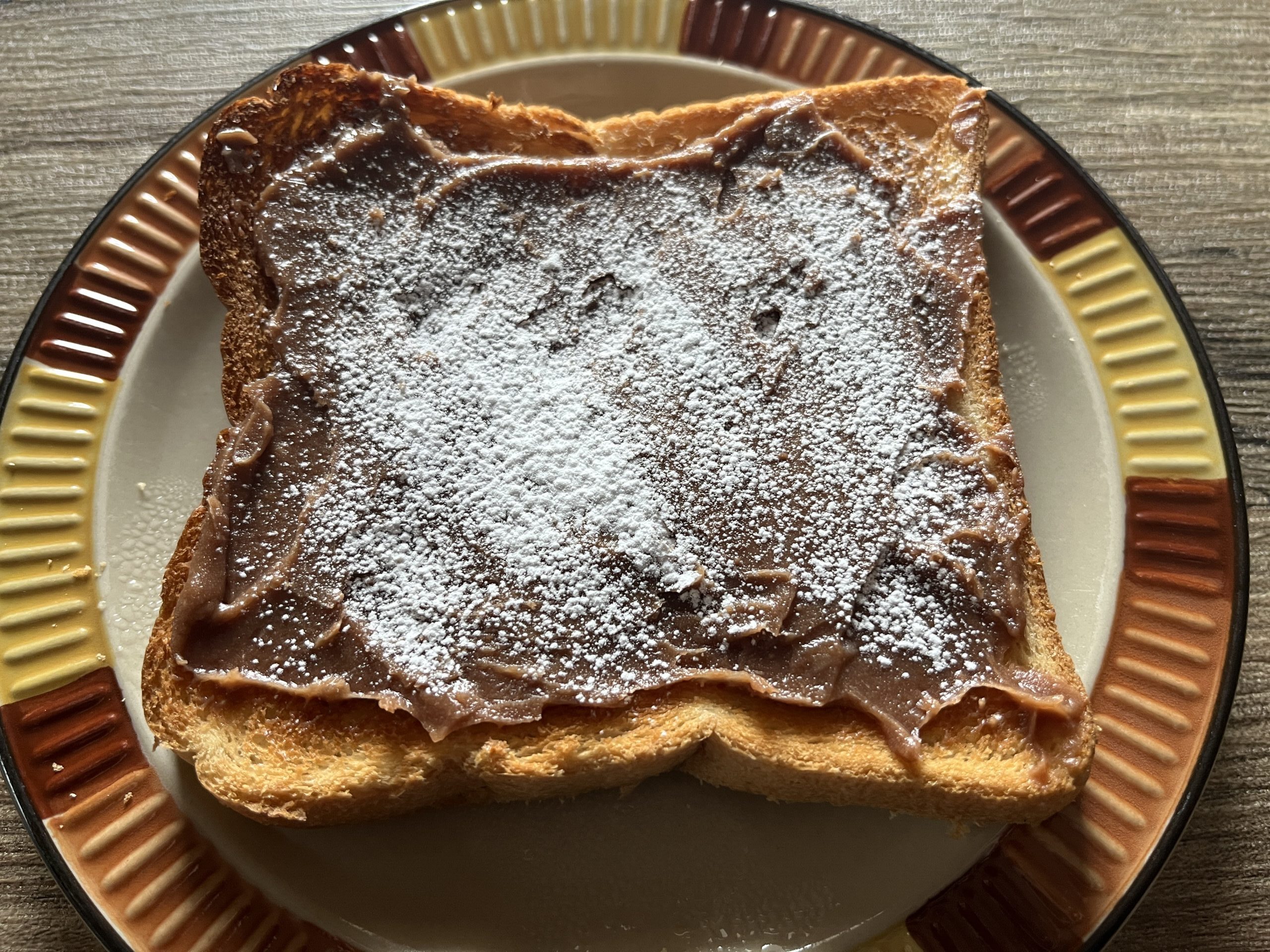 ショコラバタートースト