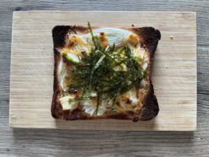 刻みのりをかける