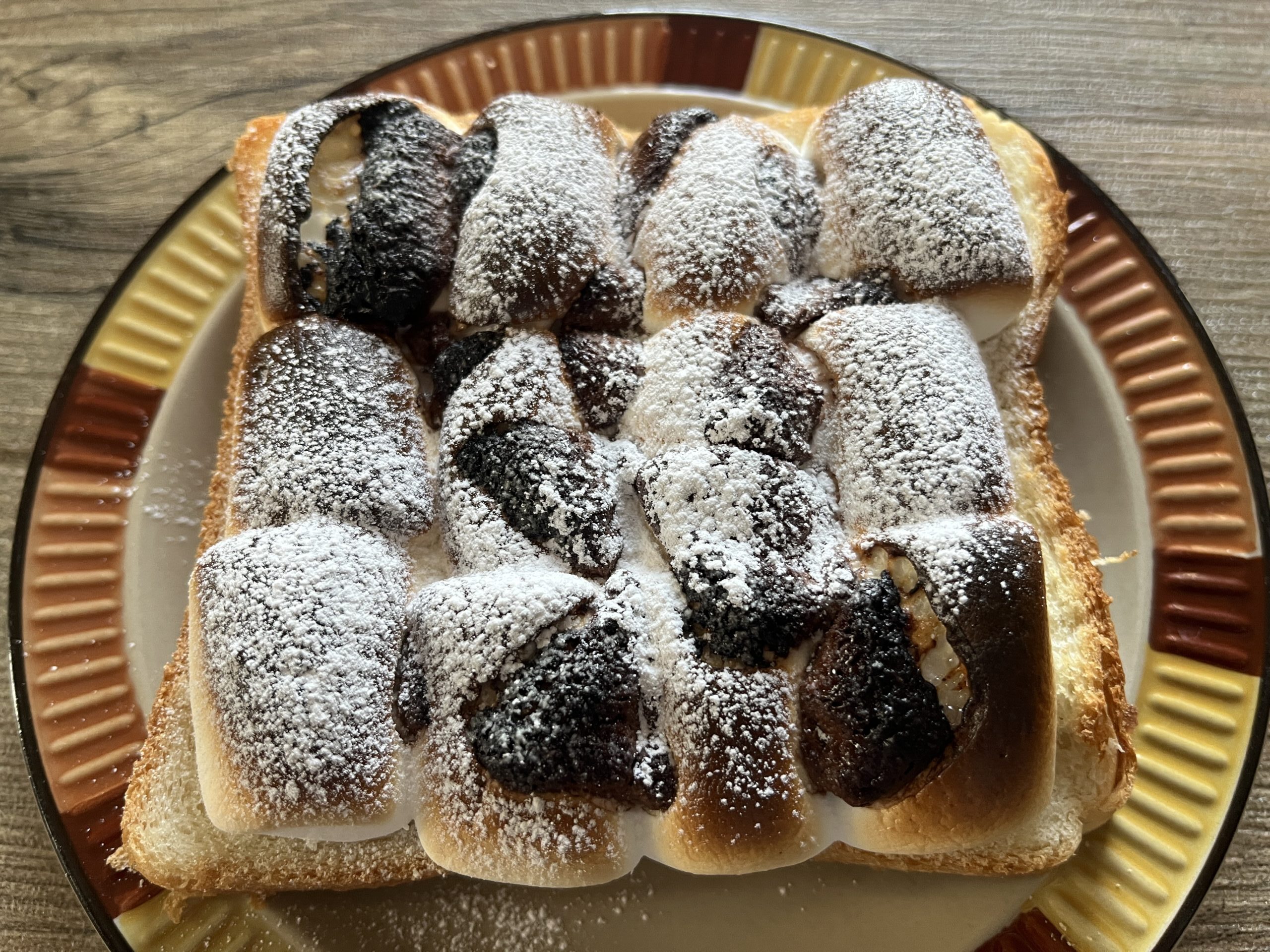 マシュマロチョコトースト