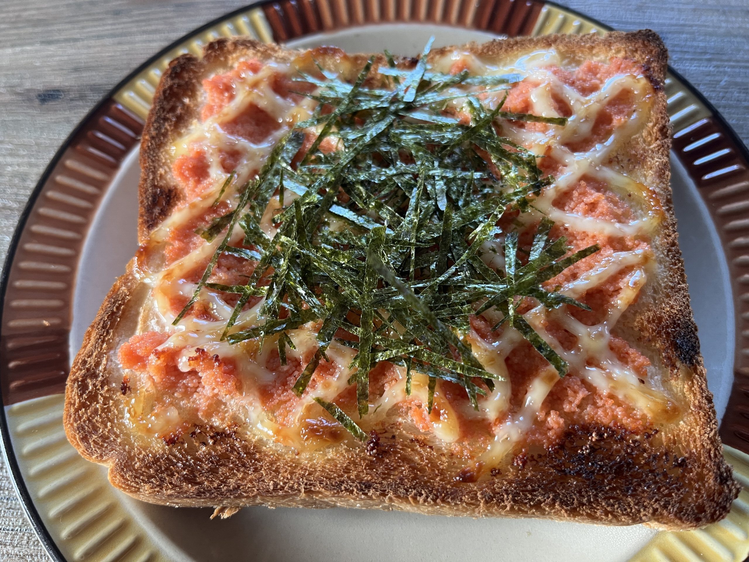 明太子マヨトースト