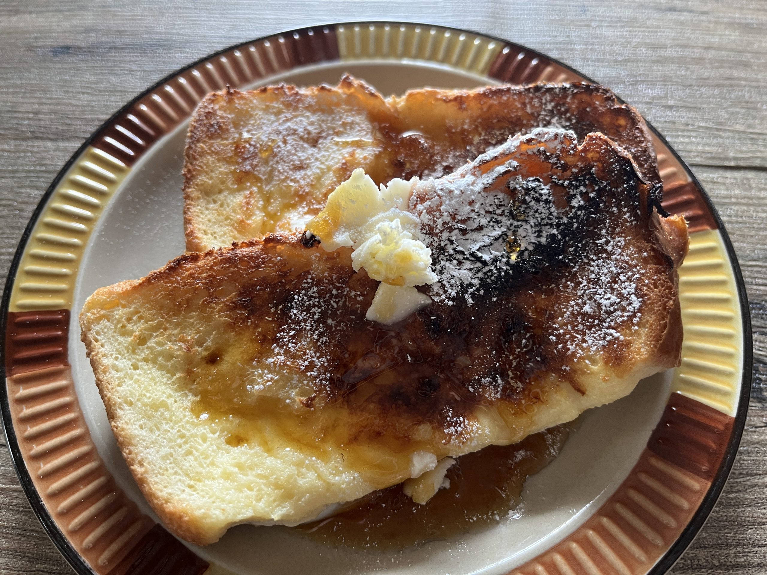 レンジ&トースターでフレンチトースト