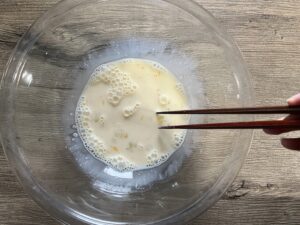 卵液を作る
