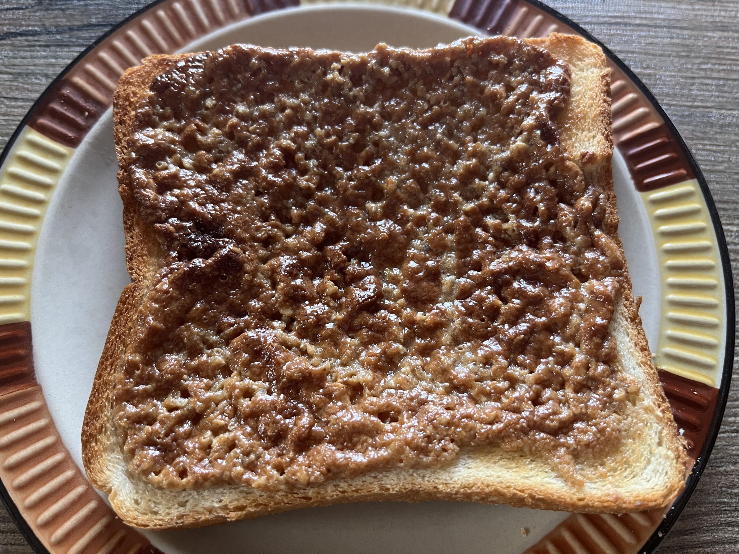 きなことごまのバタートースト