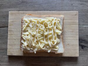 マヨネーズをかける